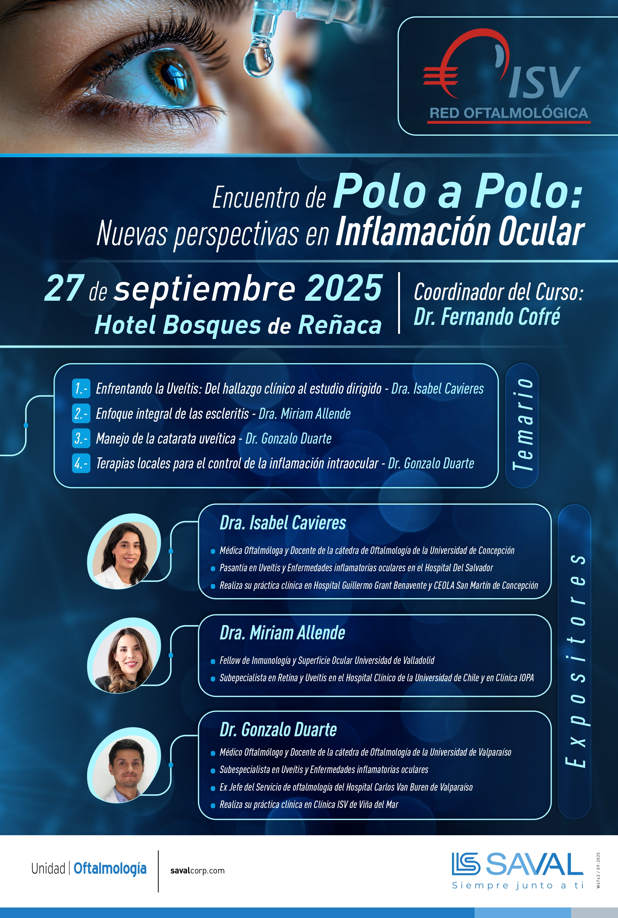 Encuentro De Polo a polo: Nuevas perspectivas en inflamación ocular